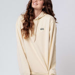 Gravelbike Pink | Bestickter Bio Baumwoll Unisex Hoodie