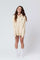 Gravelbike Beige | Bestickter Bio Baumwoll Unisex Hoodie