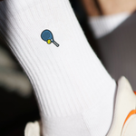 Padel Socken Weiß Ansicht 4