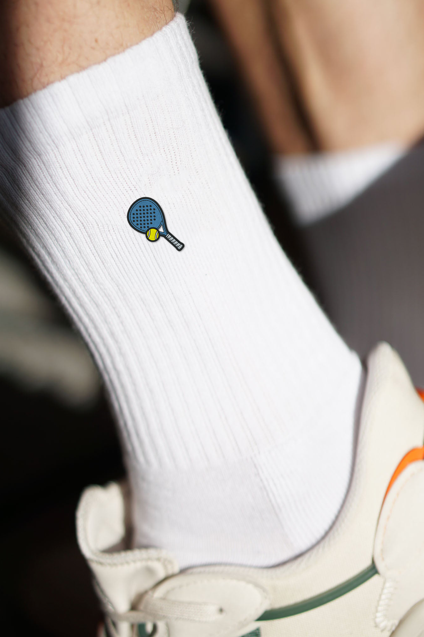 Padel Socken Weiß Ansicht 4