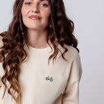 Gravelbike Beige | Heavy Oversized Bio Baumwoll T-Shirt