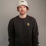 FOMO beige Cord Bucket Hat
