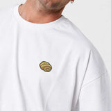 Franzbrötchen | Heavy Oversized Bio Baumwoll T-Shirt