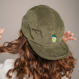 Gin Basil Smash Camper-Cap dunkelgrun Cord Camper Cap