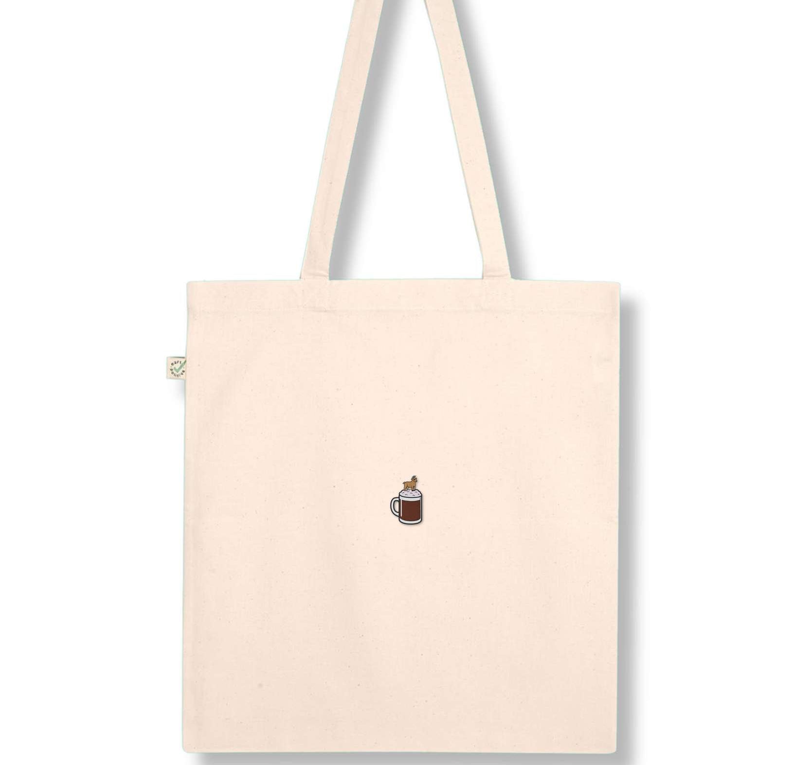 Goassmaß | Bestickte Bio Baumwoll Tasche