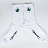 Hanf | Bestickte Bio Baumwoll Socken