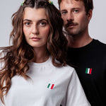Italien T-Shirt Weiß