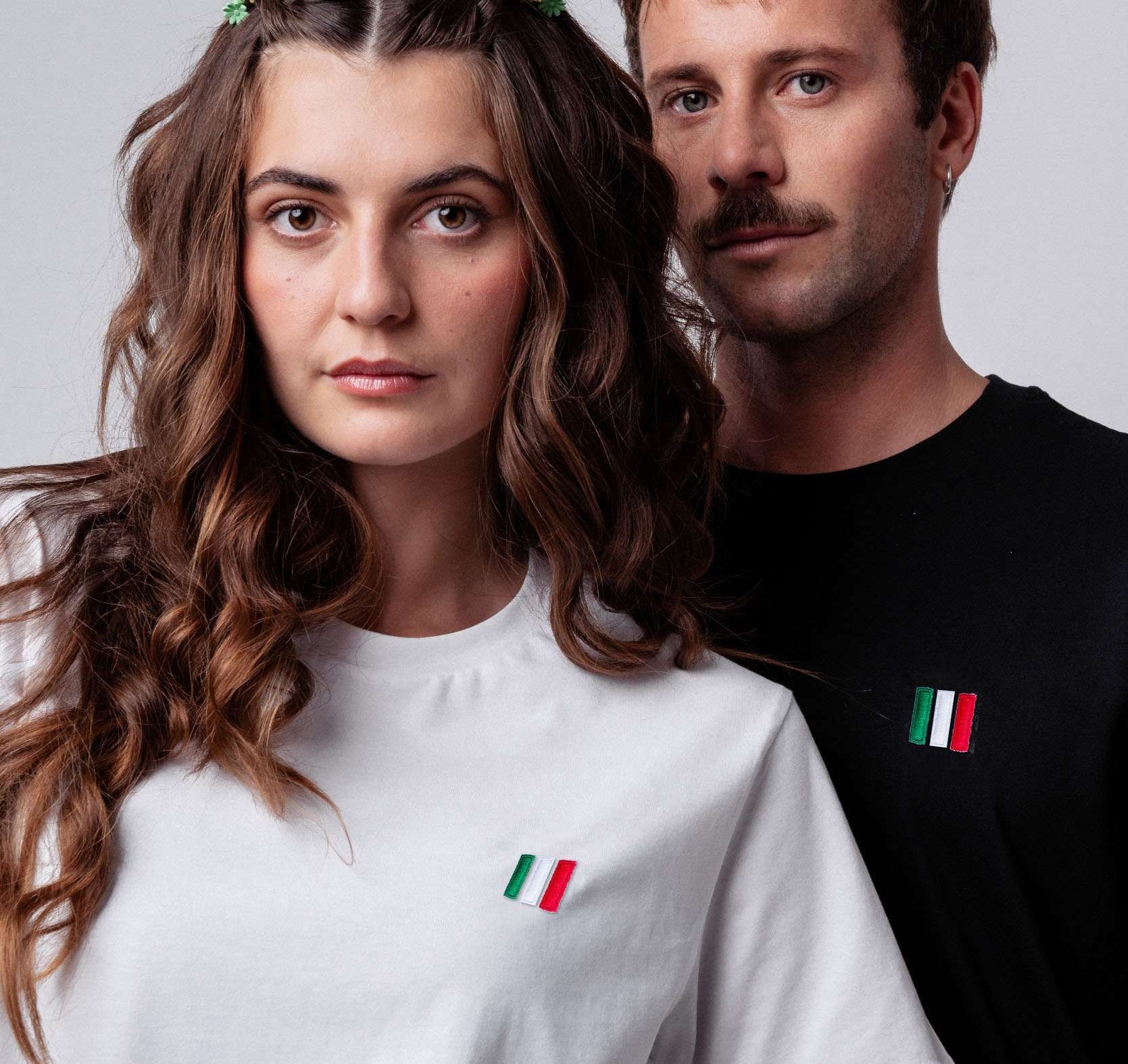 Italien T-Shirt Weiß