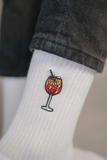Spritz | Bestickte Bio Baumwoll Socken
