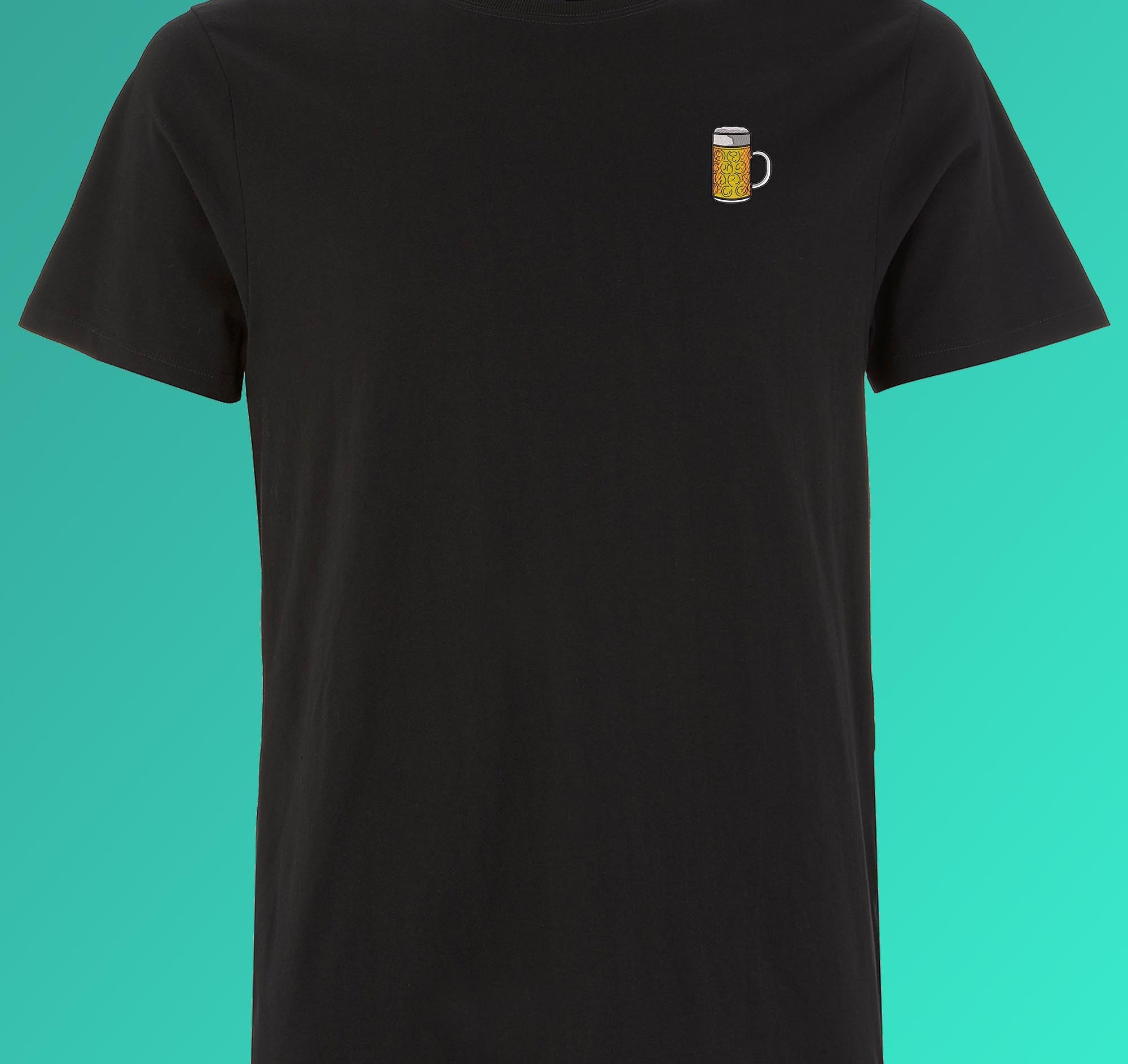 Maßkrug | Besticktes Unisex Bio Baumwoll T-Shirt