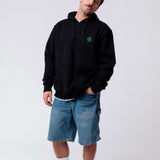 Monstera | Bestickter Bio Baumwoll Unisex Hoodie