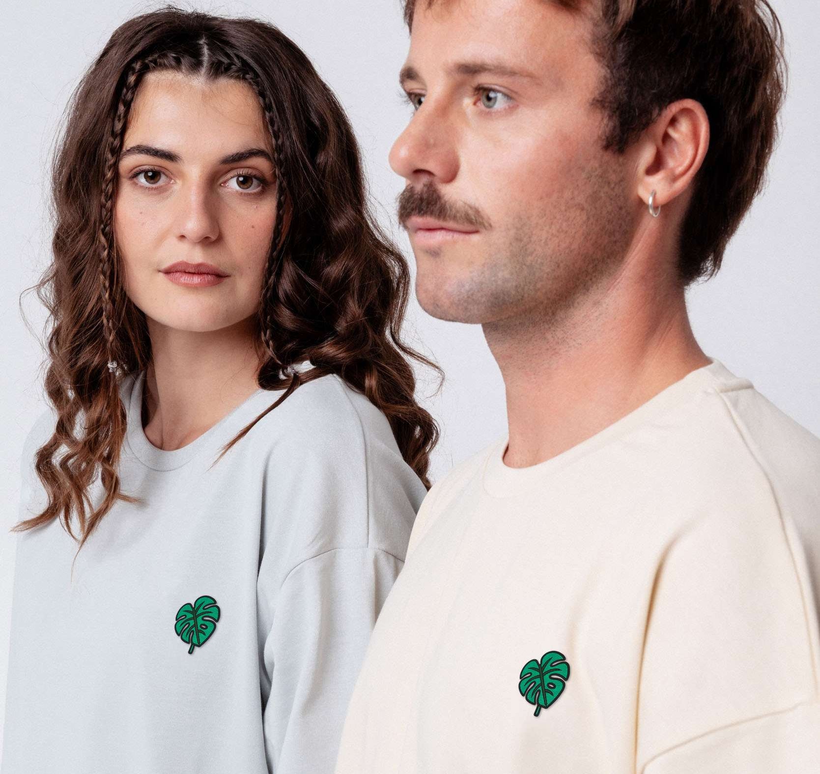 Monstera T-Shirt Sand
