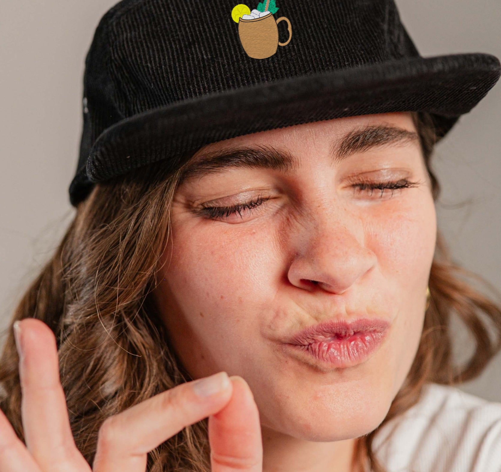 Moscow Mule Cord Camper Cap