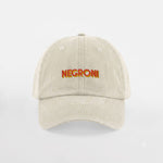 NEGRONI Schrift Vintage Cap