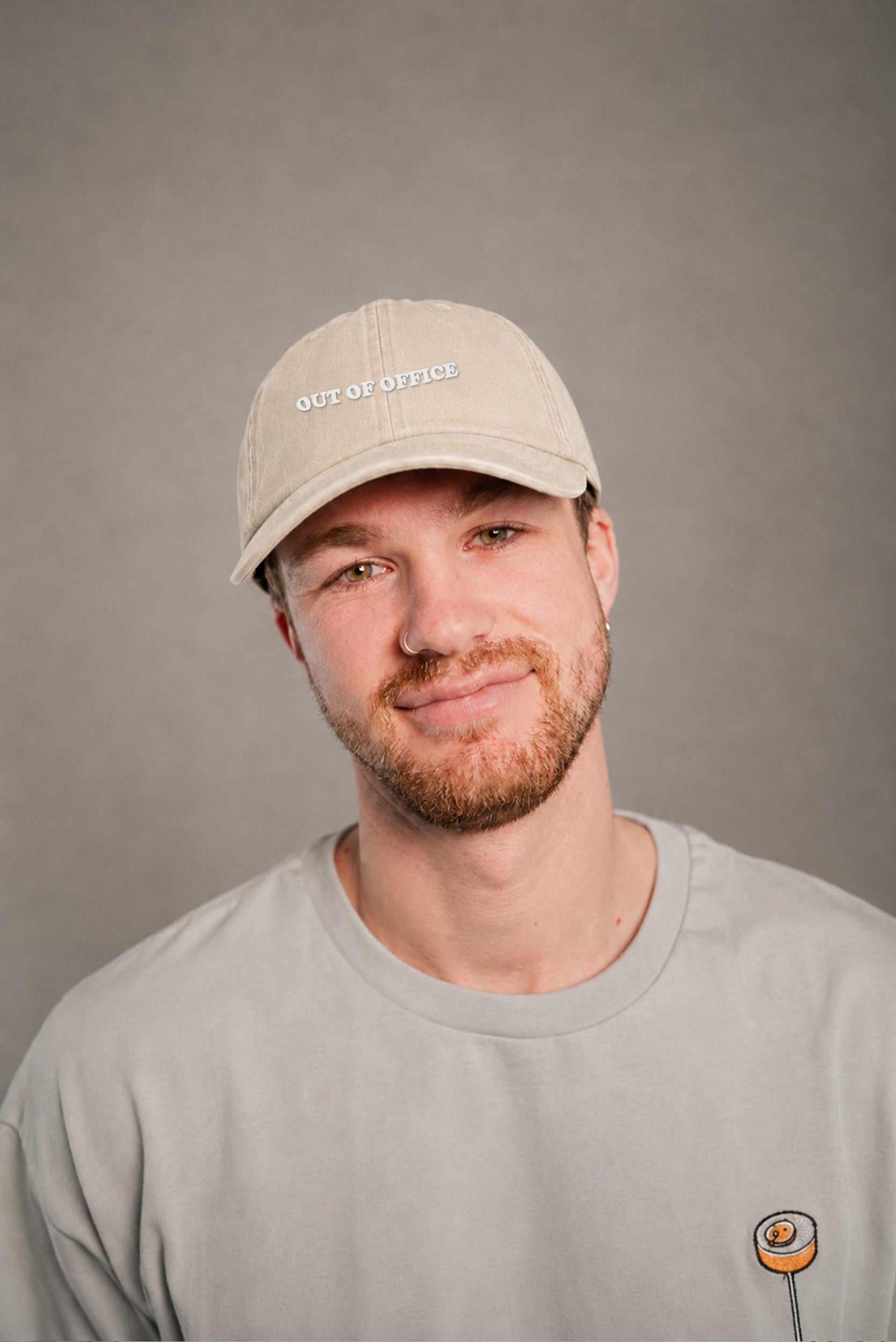 Out Of Office Vintage Sand Vintage Cap