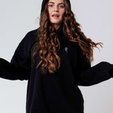 Padel | Bestickter Bio Baumwoll Unisex Hoodie