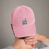 Pfirsich Eistee | Bestickte Vintage Cap