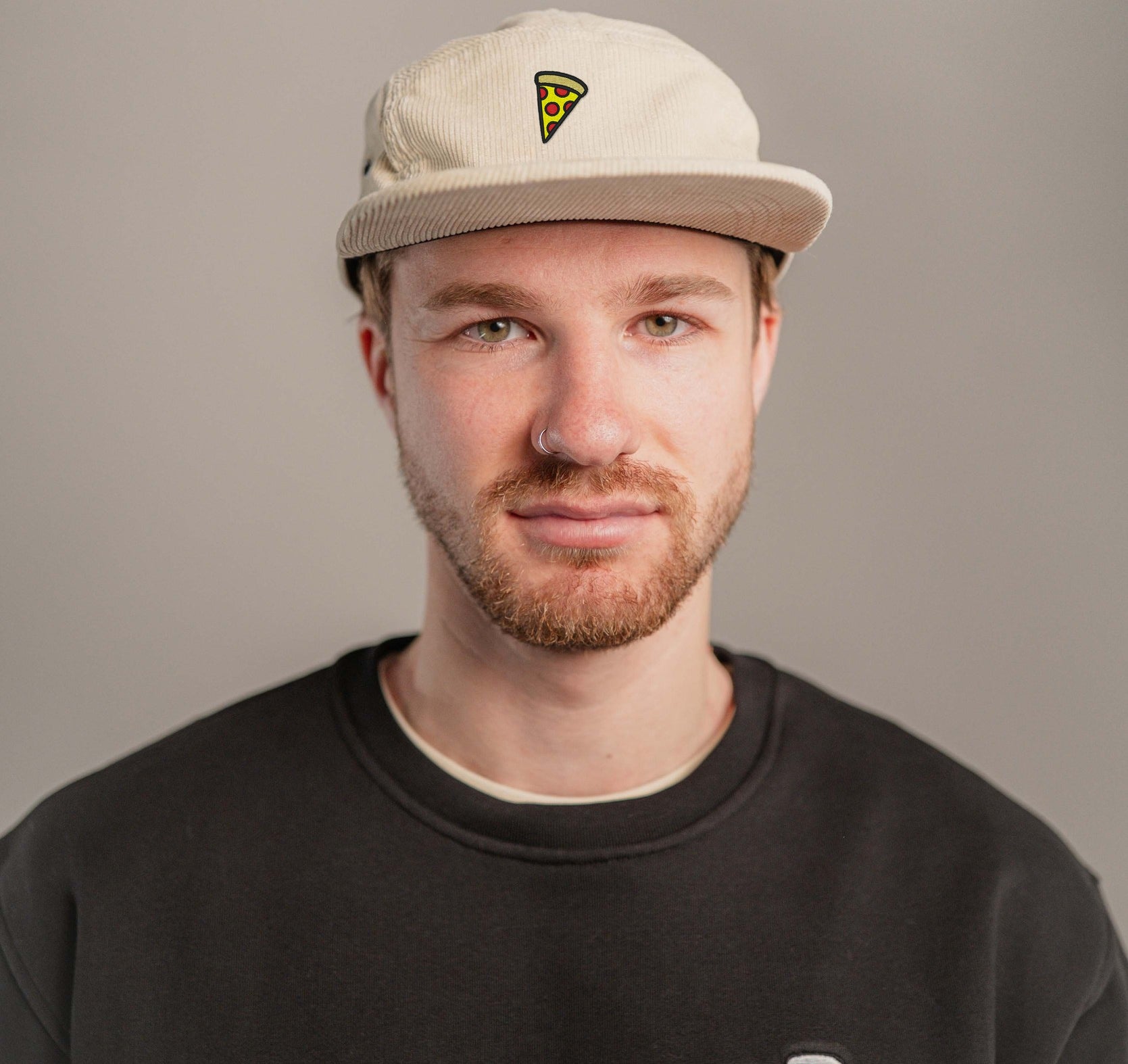 Pizza Camper-Cap sand Cord Camper Cap