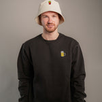 Pommes beige Cord Bucket Hat