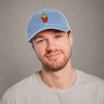 Pommes Vintage Light Denim Vintage Cap