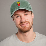 Pommes | Bestickte Vintage Cap