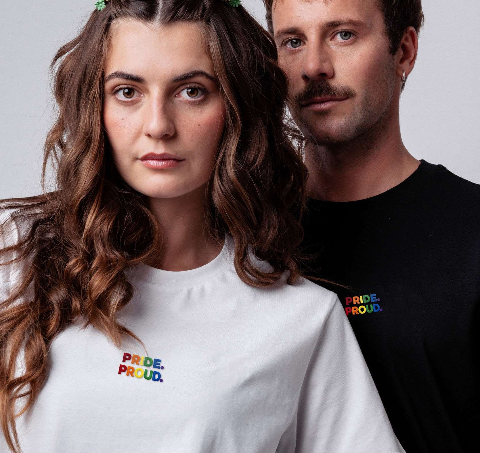 Pride Proud T-Shirt Weiß