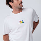 Pride Proud | Besticktes Bio Baumwoll Unisex T-Shirt