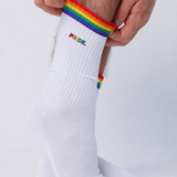Pride Proud | LOVE WINS | Bestickte Bio Baumwoll Socken