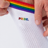 Pride Proud | LOVE WINS | Bestickte Bio Baumwoll Socken