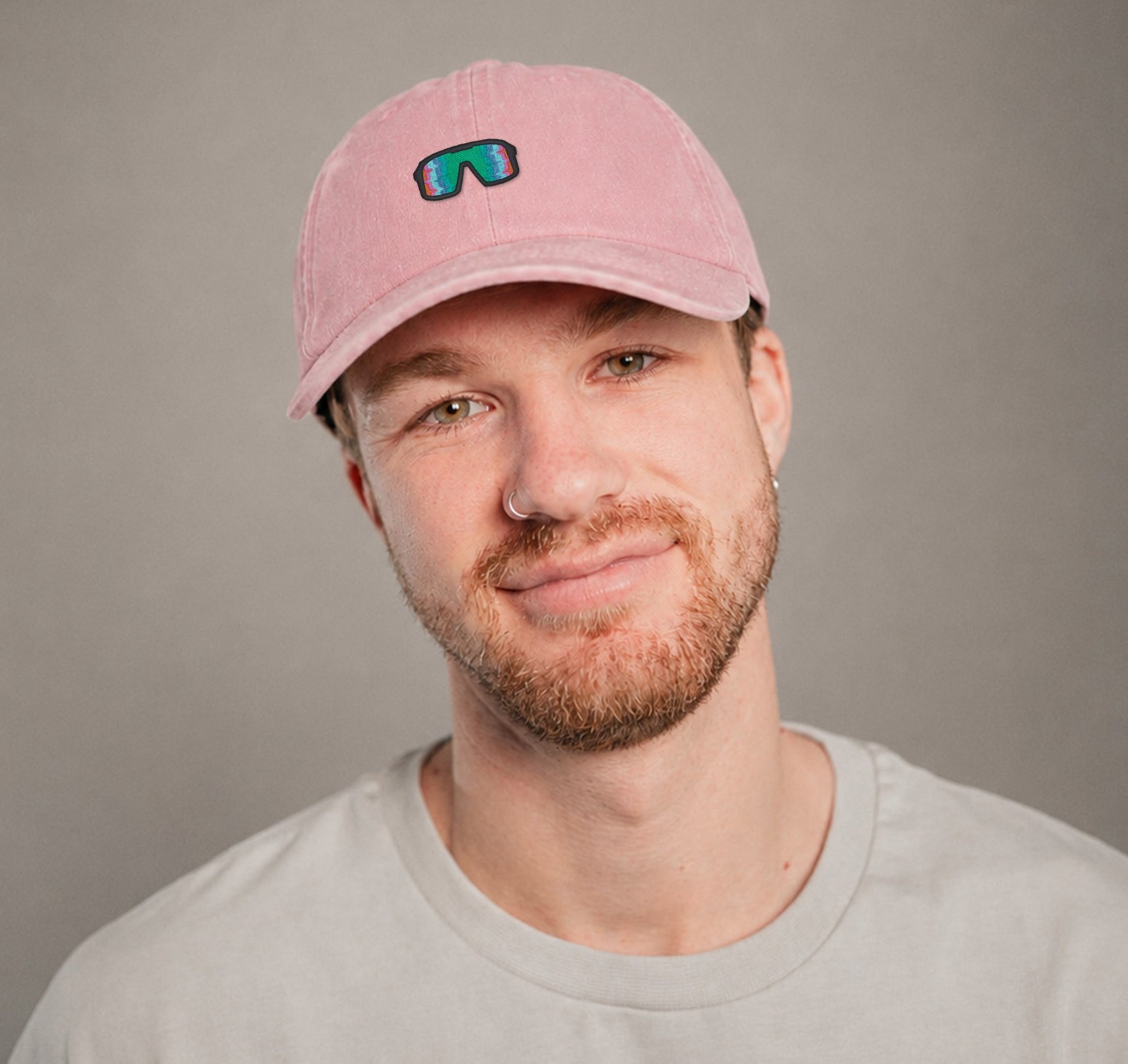 SchnelleBrille Vintage Dusty Pink Vintage Cap