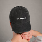 Sip And Relax Vintage Cap