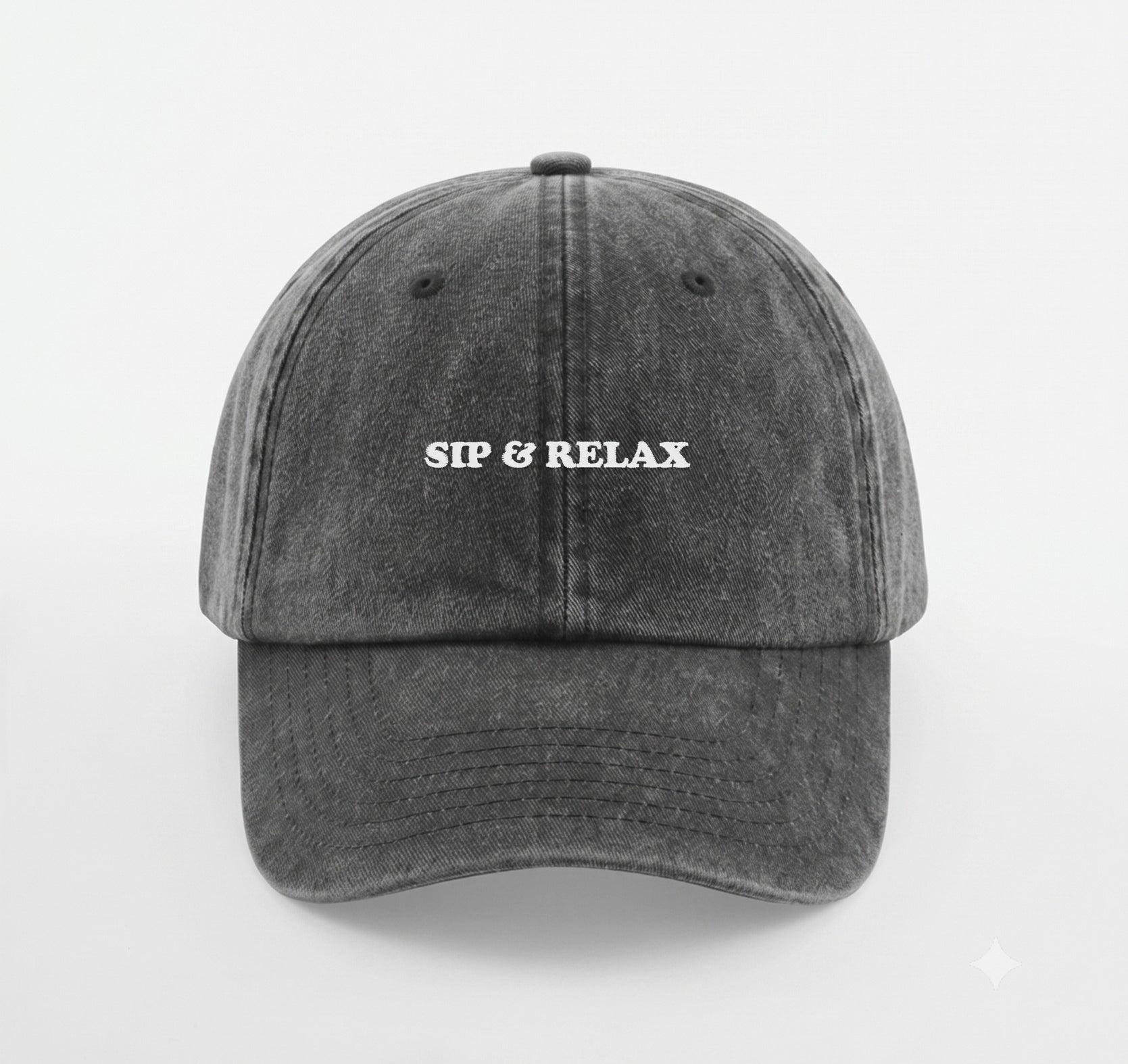 Sip And Relax Vintage Cap