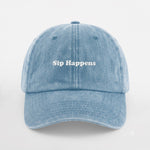 Sip Happens Vintage Cap