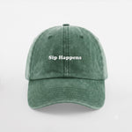Sip Happens Vintage Cap