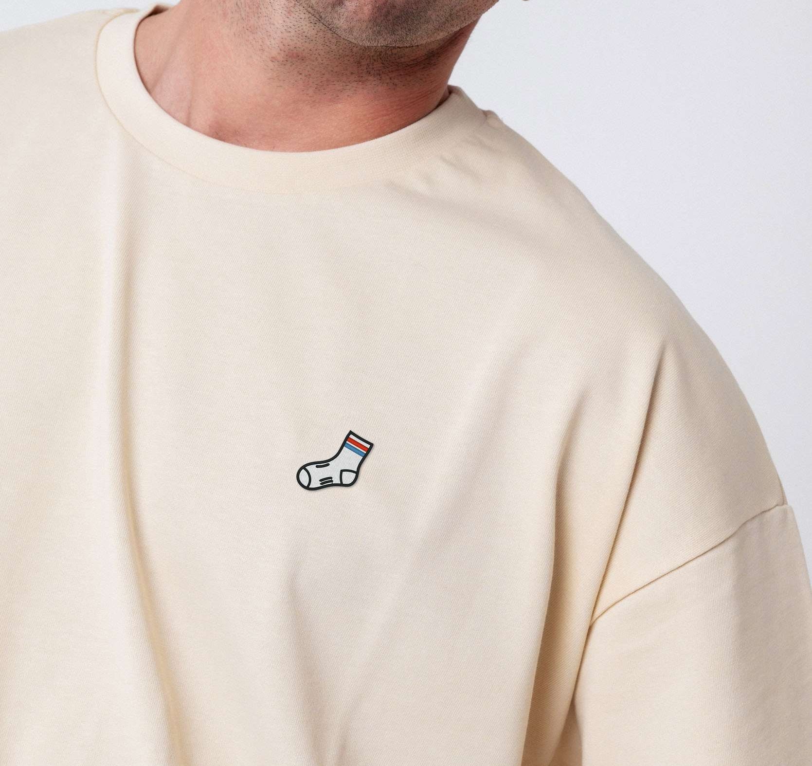 Socke | Heavy Oversized Bio Baumwoll T-Shirt