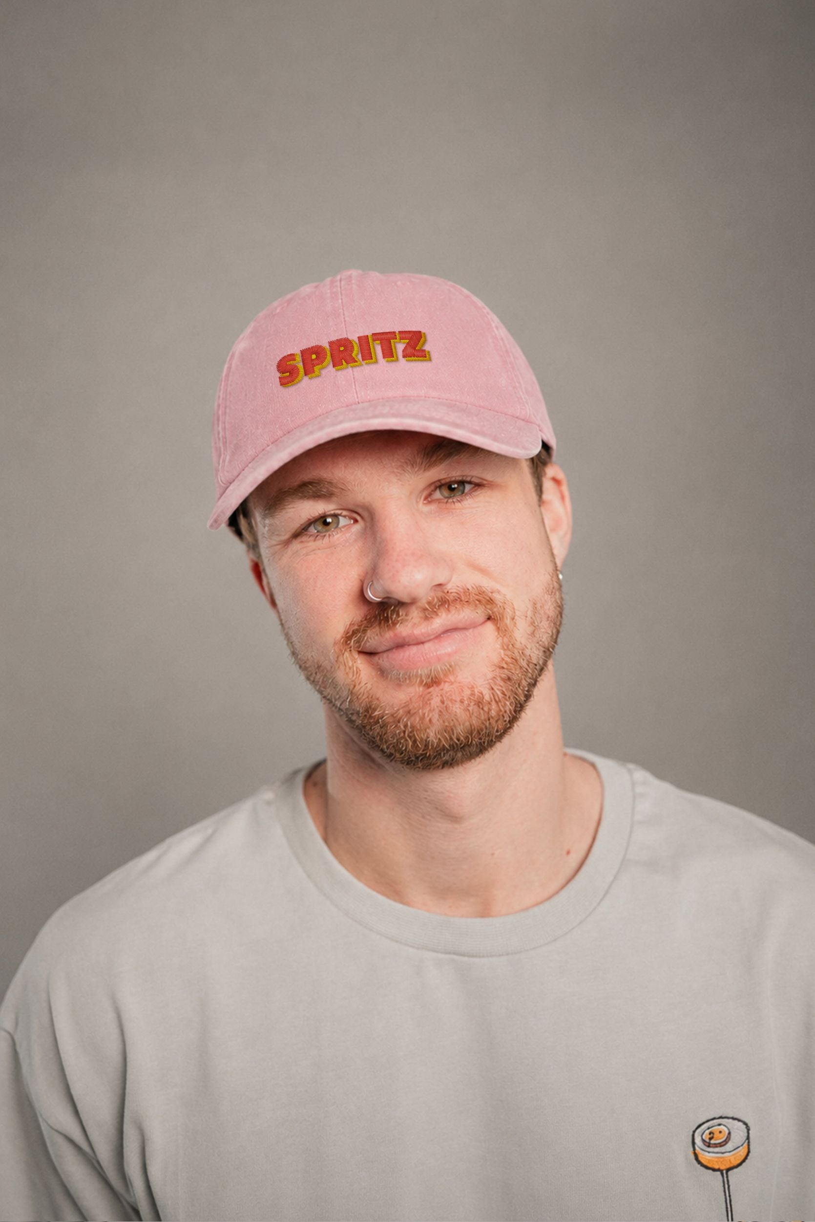Spritz Signature Vintage Dusty Pink Vintage Cap