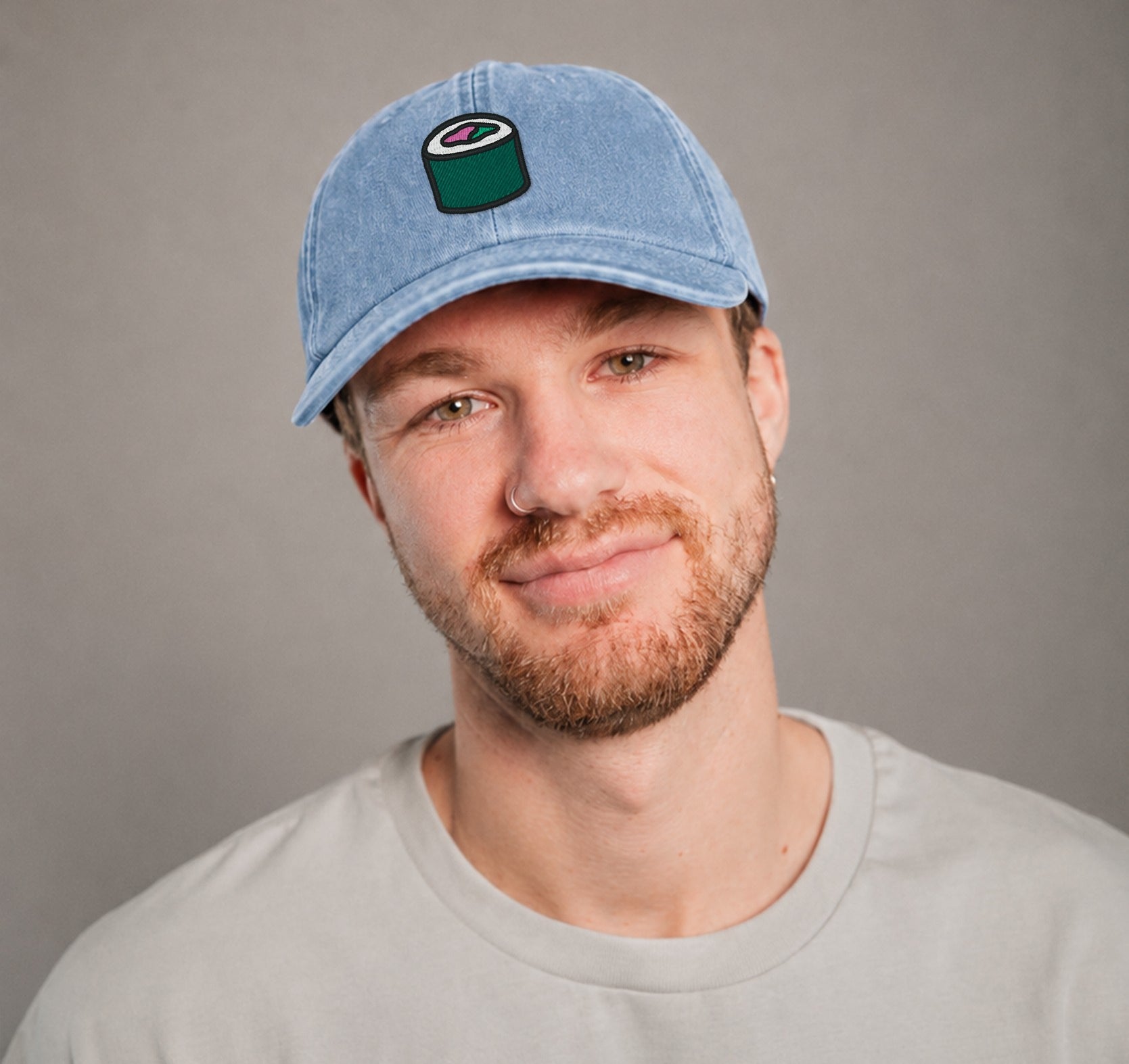 Sushi | Bestickte Vintage Cap