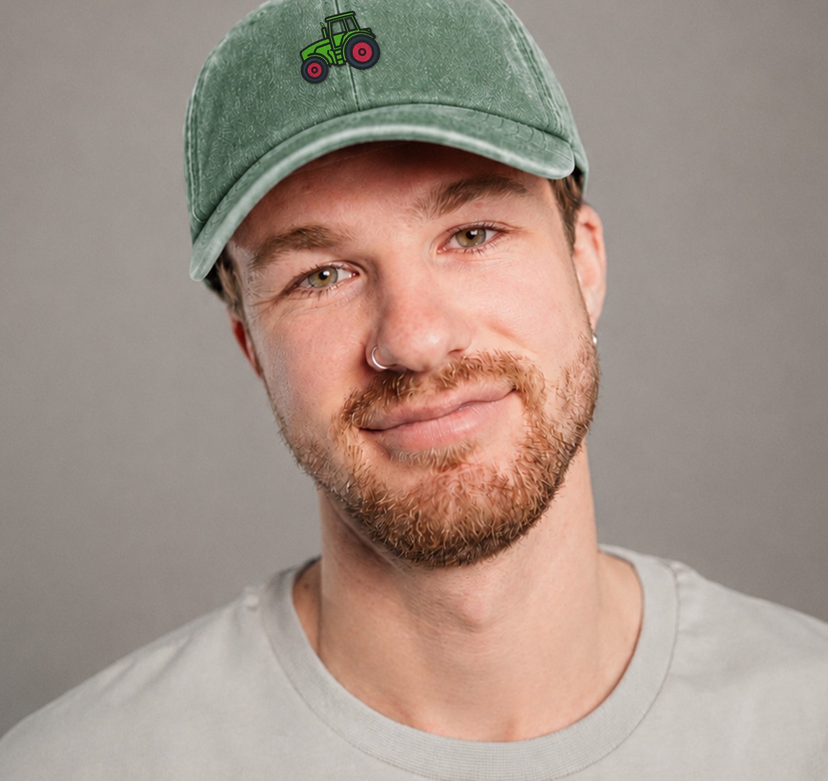 Traktor Vintage Bottle Green Vintage Cap