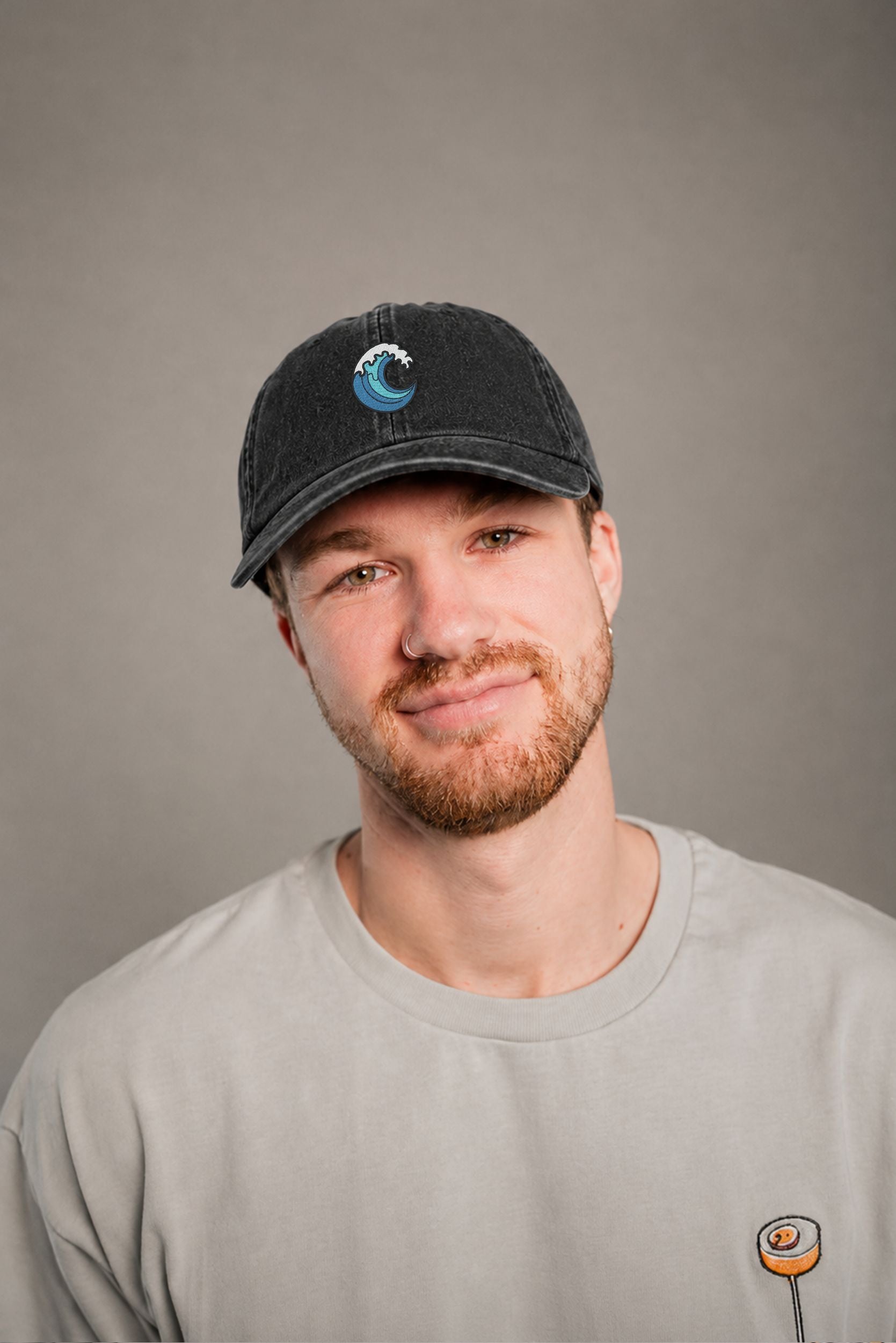 Welle Vintage Black Vintage Cap