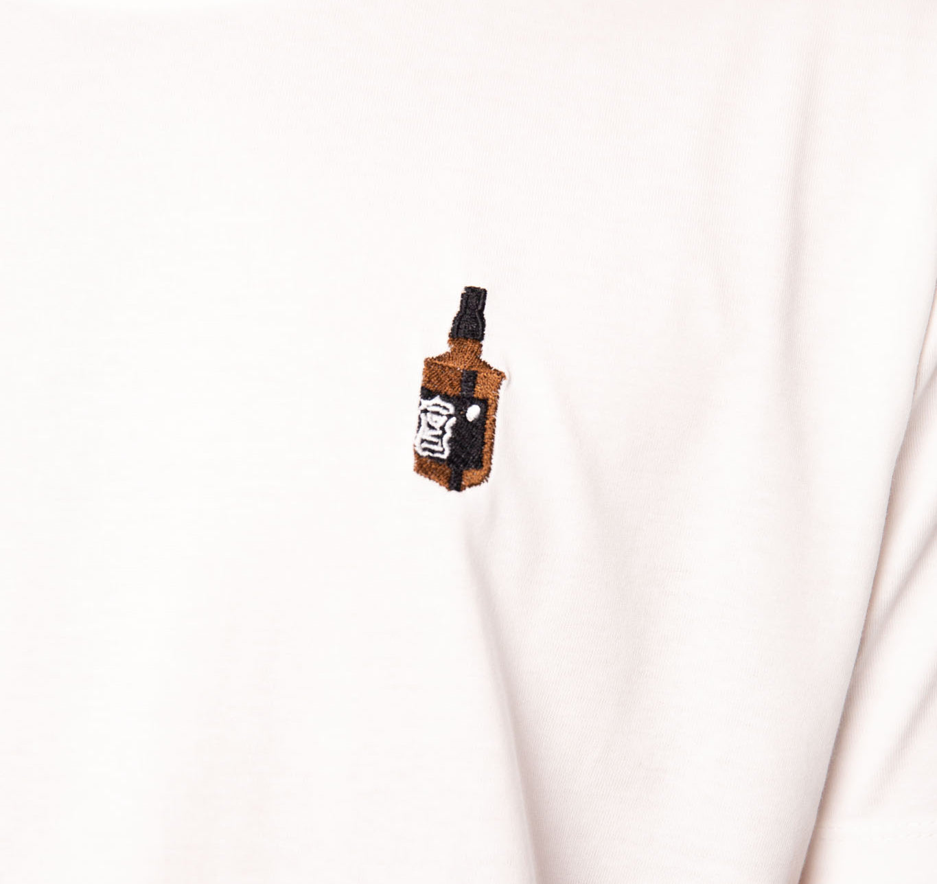 Whisky | Besticktes Bio Baumwoll Unisex T-Shirt