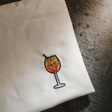 Spritz | Bestickte Bio Baumwoll Tasche