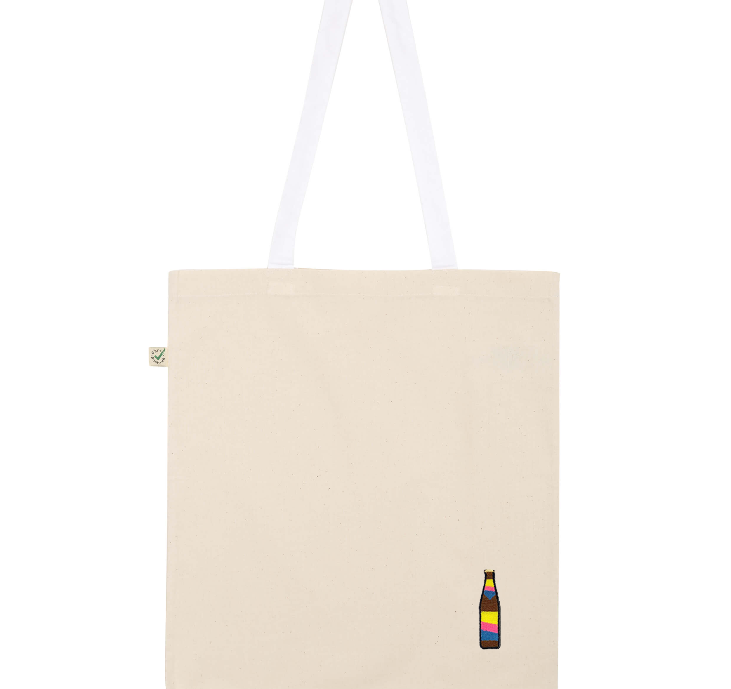 Cola Mix | Bestickte Bio Baumwoll Tasche