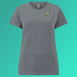 Tornado | Besticktes Frauen Bio Baumwoll T-Shirt